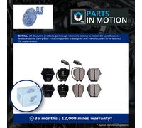 Brake Pads Set Front ADV184273 Blue Print 4B0698151D 4B0698151L 4B0698151S 23119