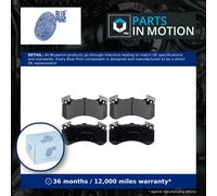 Brake Pads Set Front ADV184291 Blue Print 4G0698151AB 4G0698151F 4H0698151F New