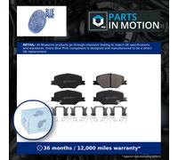 BLUE PRINT ADW194219 Brake pad set