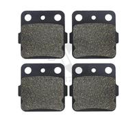 Brake Pads Set Front And Rear Compatible With ATC250 ATC200X TRX300EX TRX400EX Sportrax TRX250X TRX400 EX ATV Models(2 pairs)