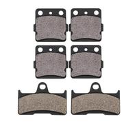 Brake Pads Set Front And Rear Compatible With YFM660 Hunter Edition DUCKS YFM660 Unlimited Edition Side By Side ATV(1 Set)