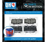 Brake Pads Set Front BP1616 Quinton Hazell 044650K020 044650K140 446504030 21679