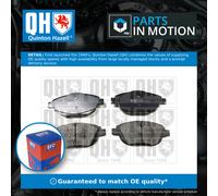 Brake Pads Set Front BP1667 Quinton Hazell 1607083180 425431 1611837880 24883