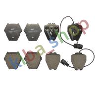 BRAKE PADS SET FRONT FITS AUDI A6 C5 A8 D2 25D-42 0795-0105