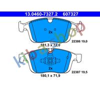 DISC BRAKE PADS SET FOR VOLVO XC60 156 B 6304 T4 B 6304 T3 D 5244 T23 ATE