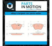 Brake pads GDB1531 TRW for BMW MG