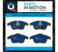 Brake Pads Set fits PEUGEOT 3008 0U 2.0D Front 11 to 16 TRW 1647862580 425477