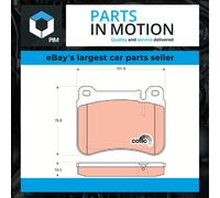 TRW Brake Pad Set GDB1693 Front for Mercedes-Benz C-Class (Coupe, T-Model)