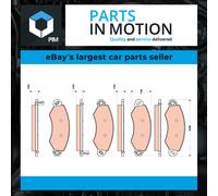 Brake Pads Set Front GDB1744 TRW 545990001 545990027 24358 24359 24360 24361 New