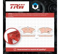 TRW GDB1898 Brake pad set