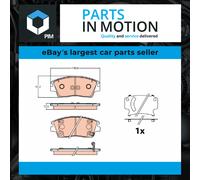Brake Pads Set Front GDB2197 TRW 58101D3A00 58101D3A10 22329 22330 22331 Quality