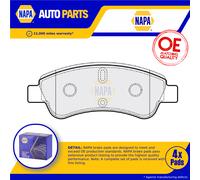 Brake Pads Set Front NBP1146 NAPA 1611293980 1613193280 1614005880 1617282980
