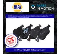 Brake Pads Set Front NBP1184 NAPA 044650D050 044650D120 044650D210 04465YZZDS
