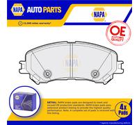 Brake Pads Set Front NBP1885 NAPA 410606124R 410606808R Top Quality Guaranteed