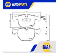 Brake Pads Set Front P06021 Brembo 34111163227 34111163307 34111165227 21642 New