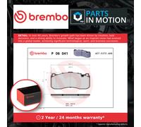 Brake Pads Set Front P06041 Brembo 34116784807 34116786044 34116797860 24316 New