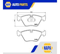 Brake Pads Set Front P06042 Brembo 34112282415 34112282995 34116754705 23474 New