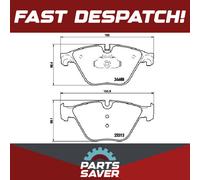 Brake Pads Set Front P06074 Brembo 34112449266 34116775314 34116798190 24688 New