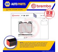 Brake Pads Set Front P06077 Brembo 34114073048 34116789079 34116793643 24524 New