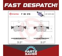 Brake Pads Set Front P06078 Brembo 34116850567 34116858910 25015 25014 D18179052