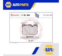 Brake Pads Set Front P06088X Brembo 34106799805 34106859067 34106866072 25028