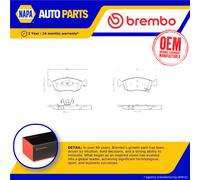 Brake Pads Set Front P11031 Brembo 0000077366212 0000077366274 0000077366378 New