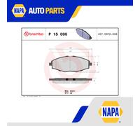 Brake Pads Set Front P15006 Brembo 01110040240 96288629 96446175 96446176 23241