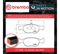 Brake Pads Set Front P23125 Brembo 6001073161 71752981 71772209 77362190 9947891