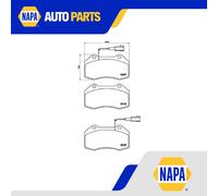 Brake Pads Set Front P23139 Brembo 0000077366718 0000077367517 00K68243338AA New