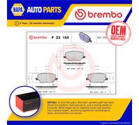 Brake Pads Set Front P23164 Brembo 77369311 00K68379582AA 00K2AMV3886AB 22166