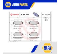 Brake Pads Set Front P24052 Brembo 1135167 1318139 1415166 1465166 1465167 New