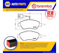 Brake Pads Set Front P24150 Brembo 77365817 1778384 ME9S5J2K021AB 24072 24764