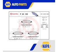Brake Pads Set Front P24153 Brembo 1723410 1723538 2138027 AB312001AB 25633 New