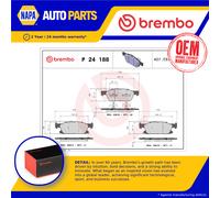 Brake Pads Set Front P24188 Brembo 1884555 2241923 2388246 2404736 E1GC2K021AC