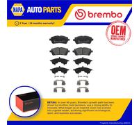 Brake Pads Set Front P24203 Brembo 1894272 2017679 E4B12001AB G1B52001AA 22191