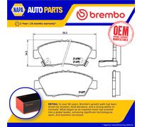 Brake Pads Set Front P28024 Brembo 06450S2G000 06450S2GJ01 06450S5A010 21698 New