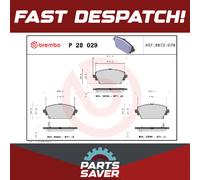 Brake Pads Set Front P28029 Brembo 45022S1AE00 45022S1AE01 45022S1AE02 23563 New