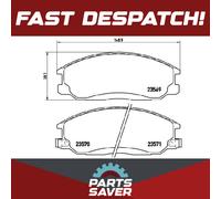Brake Pads Set Front P30013 Brembo 4813008260 4813008BA0 48130090A0 48130090A1