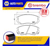 Brake Pads Set Front P30018 Brembo 581011FA50 581012CA10 581012CA11 581012CA20