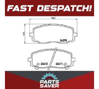 Brake Pads Set Front P30032 Brembo 581010XA01 581010XA10 5810107A10 5810107A20