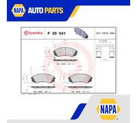 Brake Pads Set Front P30041 Brembo 581014HA00 581014HA01 581014HA10 581014HA30