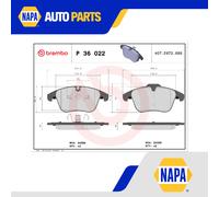 Brake Pads Set Front P36022 Brembo C2C039929 C2C27290 C2C35612 C2C39929 C2C42014