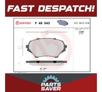 Brake Pads Set Front P49043 Brembo N77Y3328ZB NF7Y3323Z NF7Y3328Z NF7Y3328ZB New