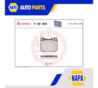 Brake Pads Set Front P50004 Brembo 0004205920 0004206020 0004209420 0004209520