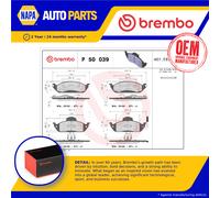 Brake Pads Set Front P50039 Brembo 1634200020 1634200320 1634201220 4163420032