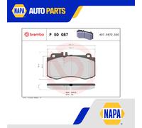 Brake Pads Set Front P50087 Brembo 0054207720 0054208520 0074204920 0074206320