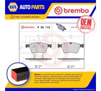 Brake Pads Set Front P50115 Brembo 1644201320 1644202520 A1644201320 A1644202520