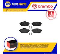 Brake Pads Set Front P50118 Brembo 0004208700 0084203620 A0004208700 A0084203620