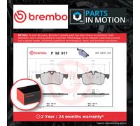 Brake Pads Set Front P52017 Brembo SFP100511 GBP90342AF SFP100511SLP 10002727