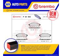 Brake Pads Set Front P54055 Brembo 0006000611054 6000611054 4605A623 4605B158
